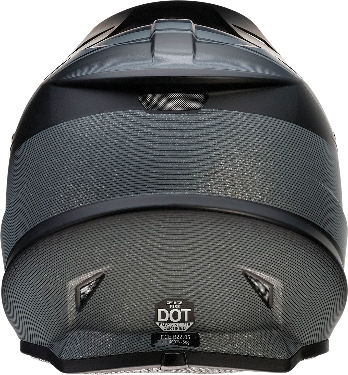 Casco de moto Z1R Rise - Cambio - Negro/Alta visibilidad - Talla pequeña 0120-0729 
