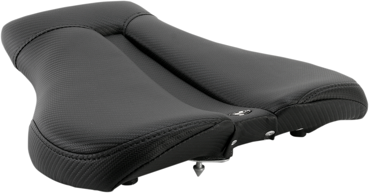 Asiento deportivo SADDLEMEN Gel Channel Track de fibra de carbono - Negro - Triumph 0810-T014 
