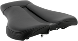 Asiento deportivo SADDLEMEN Gel Channel Track de fibra de carbono - Negro - Triumph 0810-T014 