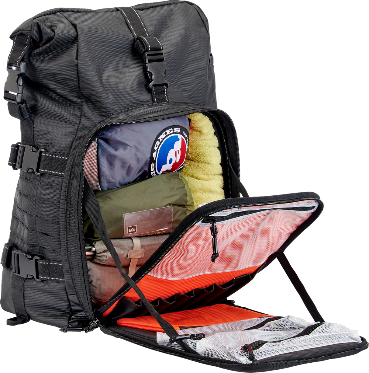 Bolsa para motocicleta BILTWELL EXFIL-80 - Gen 2 - Negra 3014-01