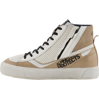 ALPINESTARS Stella Stated Flair Shoes - Warm Gray/White - US 9.5 2541426-9322-95