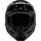 Casco de motocicleta juvenil ALPINESTARS SM3 - Sólido - Negro mate - Pequeño 8302225-110-YS 