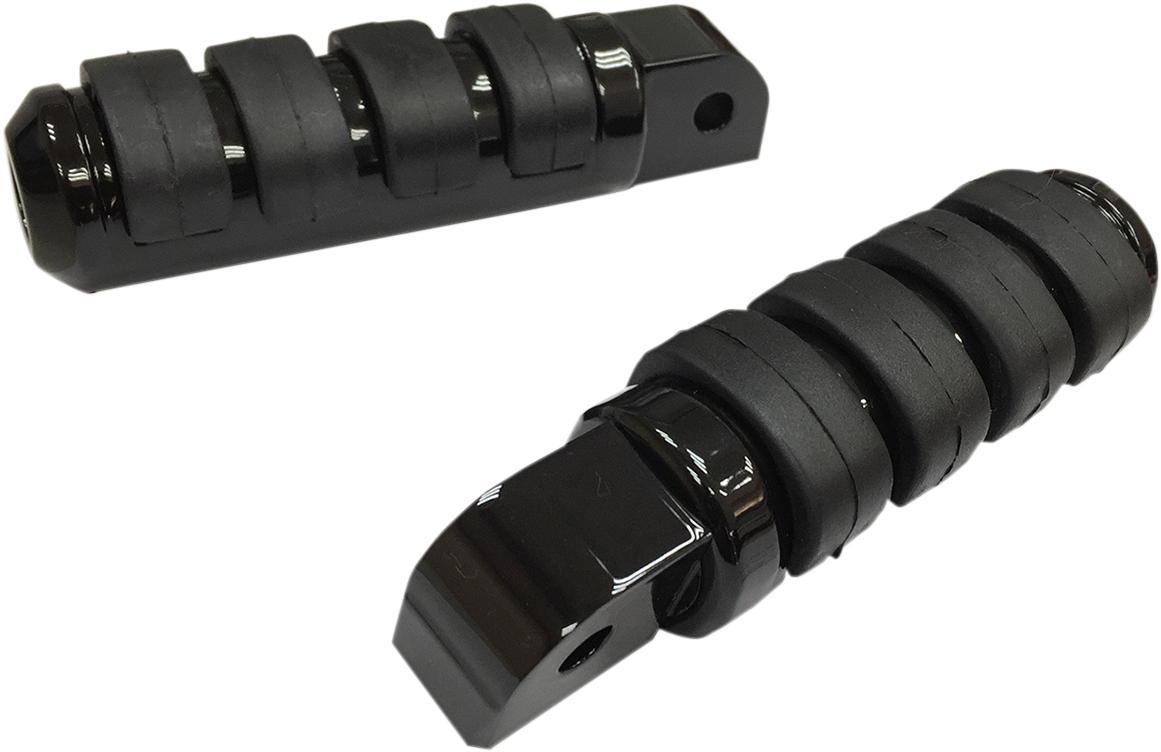 Estriberas negras para pasajero de DRAG SPECIALTIES Soft-Ride - Softail P17-0341ISGB