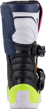 Botas ALPINESTARS Tech 3S - Negro/Azul/Rosa - Talla 1 de EE. UU. 2014518-1176-1