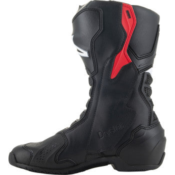 Botas ALPINESTARS SMX-6 V3 Drystar® - Negro/Rojo - Talla EE. UU. 13.5/UE 49 2243025-13-49