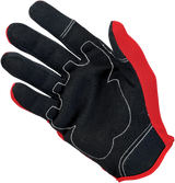 Guantes de moto BILTWELL - Rojo/Negro/Blanco - Mediano 1501-0804-003 