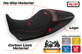 Ducati Diavel 1260 2019-2023 Funda Asiento Tappezzeria Italia TPZ en Negro