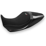 Funda de asiento Tappezzeria Italia TPZ Comfort para Ducati Diavel 1260 2019-2023 en color plata