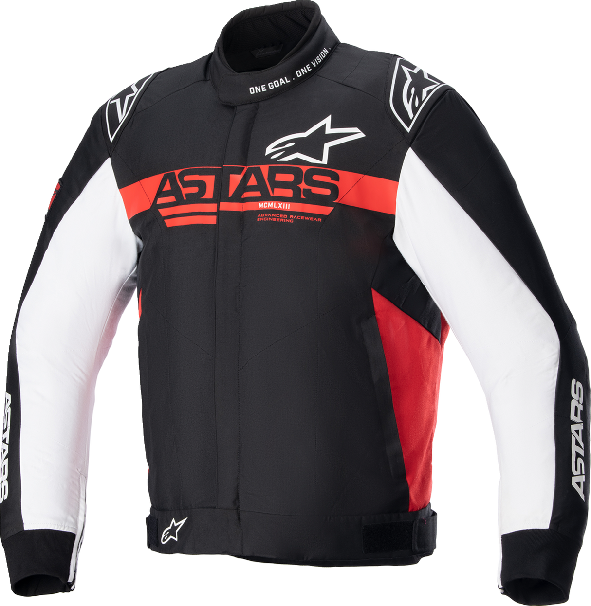 Chaqueta deportiva ALPINESTARS Monza - Negro/Rojo/Blanco - XL 3306723-1342-XL