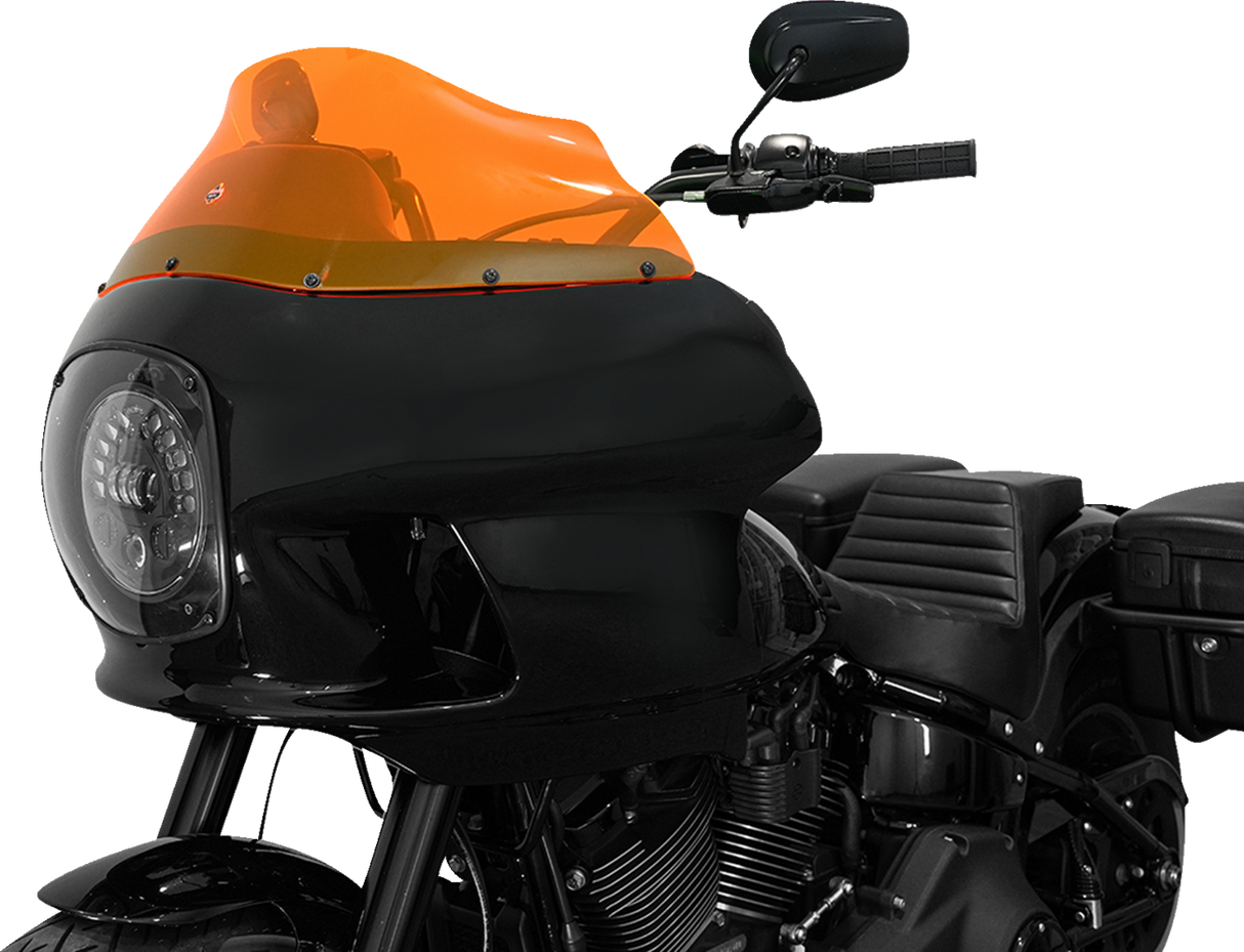 Parabrisas KLOCK WERKS Kolor Flare™ - 9" - Naranja hielo - FXRP KWW-02-0608