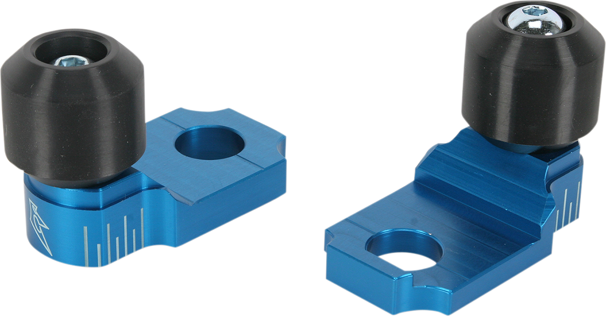 Deslizadores de bloque de eje DRIVEN RACING - Kawasaki ZX-10R - Azul DRAX-105-BL