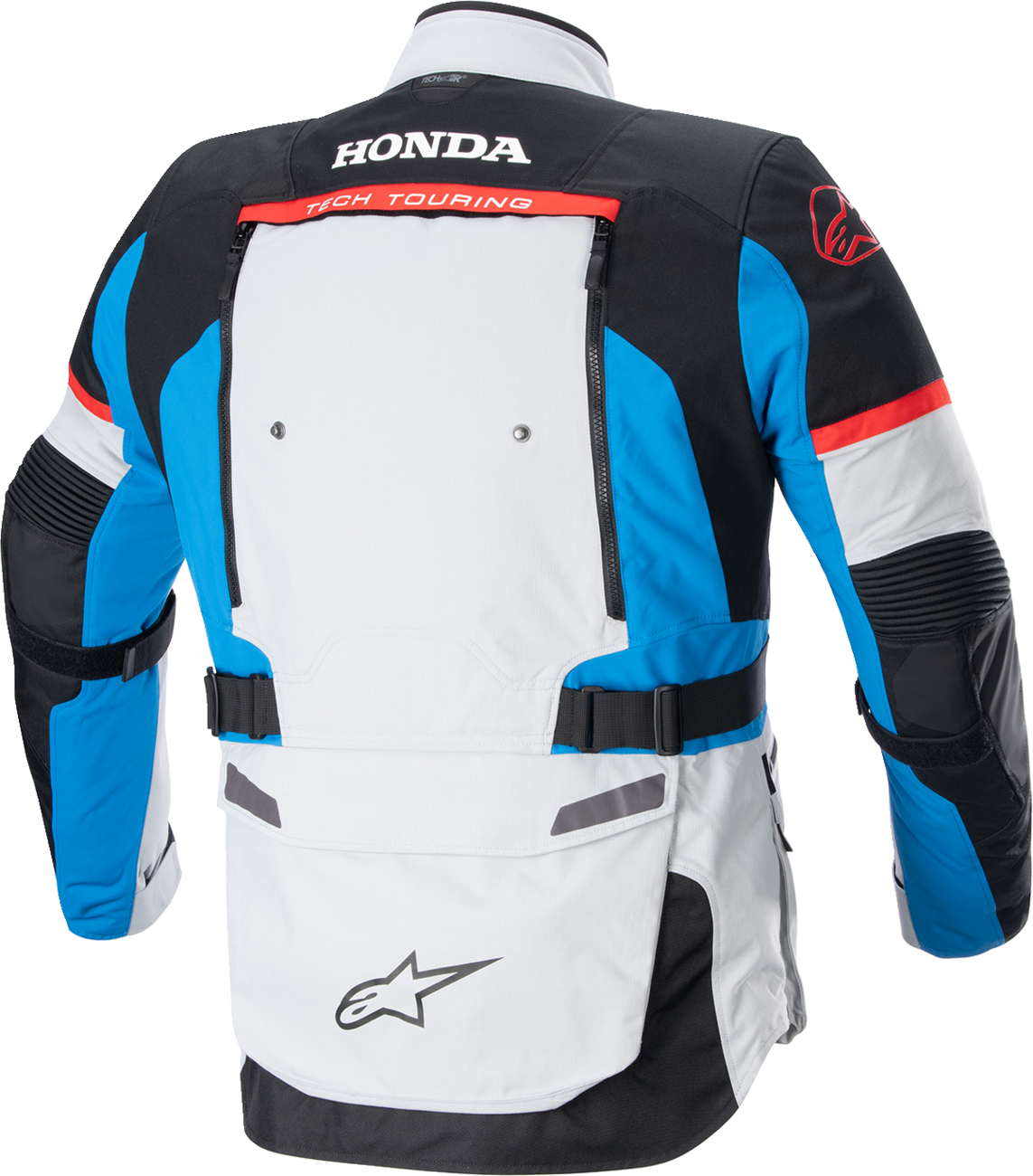 Chaqueta ALPINESTARS Honda Bogotà Pro Drystar® - Gris/Negro/Rojo/Azul - Grande 3206723-9173-L