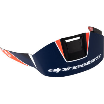 Alerón ALPINESTARS Supertech R10 - Estándar - Equipo - Negro Mate/Rojo Carbono Fluo/Azul 8953324-1383