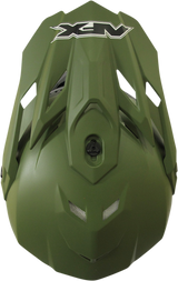 Casco de motocicleta AFX FX-19R - Verde oliva mate - Grande 0110-7042