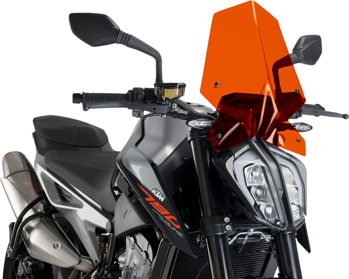 Cúpula PUIG HI-TECH PARTS Nueva Generación - Naranja - KTM 9668T 