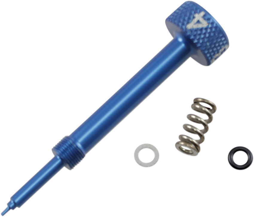 Tornillo de mezcla de combustible MOOSE RACING de Zip-Ty - Azul FMS01-BL 