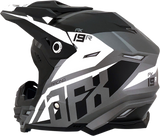 Casco de moto AFX FX-19R - Racing - Gris escarcha - Pequeño 0110-7073
