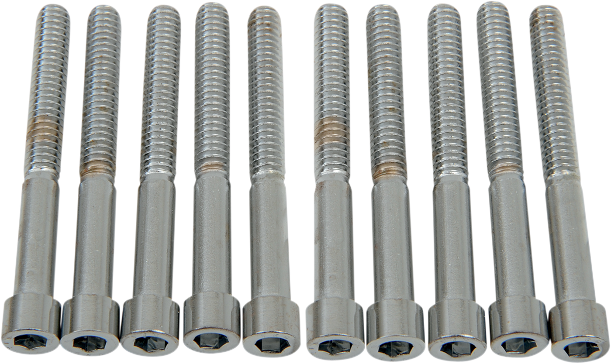Pernos DRAG SPECIALTIES - Cabeza hueca - Lisos - 1/4-20 x 2-1/4" MPB186S
