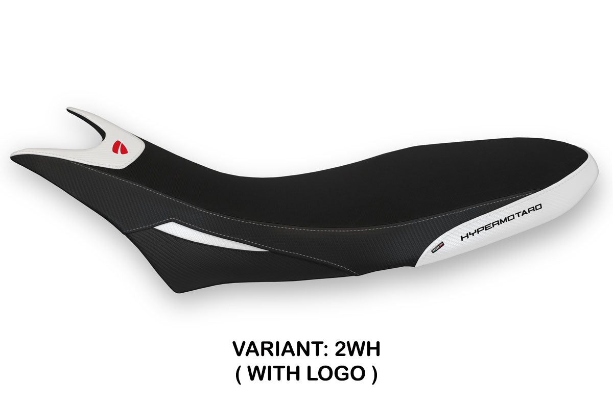 Funda Asiento Ducati Hypermotard 950 2019-2025 Tappezzeria Italia TPZ en Blanco