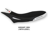 Funda Asiento Ducati Hypermotard 950 2019-2025 Tappezzeria Italia TPZ en Blanco