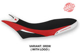 Ducati Hypermotard 950 2019-2025 Seat Cover TPZ Italia Red White