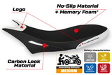 Ducati Hypermotard 950 2019-2025 Seat Cover Tappezzeria Italia TPZ Comfort in White