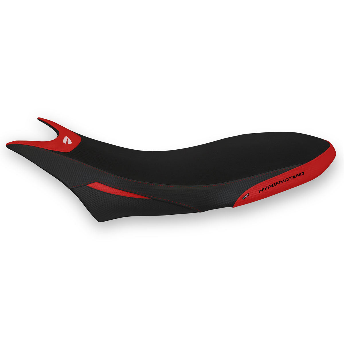 Funda de asiento Tappezzeria Italia TPZ Comfort para Ducati Hypermotard 950 2019-2025 en rojo