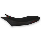 Funda de asiento Tappezzeria Italia TPZ Comfort para Ducati Hypermotard 950 2019-2025 en negro