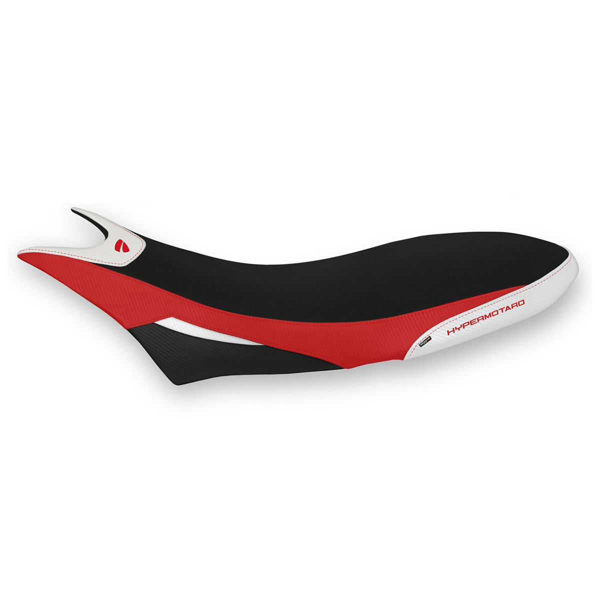 Ducati Hypermotard 950 2019-2025 Seat Cover TPZ Italia Comfort Red White