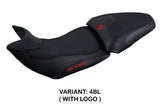 Ducati Multistrada 1200 1260 2015-2020 Funda Asiento Tappezzeria Italia TPZ en Negro