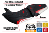 Funda de asiento Tappezzeria Italia TPZ Comfort calefactable para Ducati Multistrada 1200 1260 2015-2020 en SE