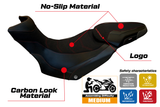 Ducati Multistrada 1200 1260 Enduro 2016-2021 Seat Cover Tappezzeria Italia TPZ in Grip Black