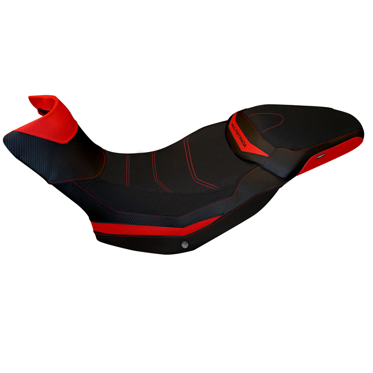 Ducati Multistrada 1200 1260 Enduro 2016-2021 Funda de Asiento Tappezzeria Italia TPZ Comfort en Rojo