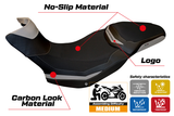 Ducati Multistrada 1200 1260 Enduro 2016-2021 Funda Asiento Tappezzeria Italia TPZ en Plata