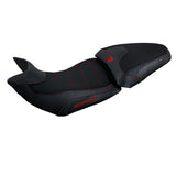 Funda de asiento Tappezzeria Italia TPZ Comfort para Ducati Multistrada V2 2021-2024 en negro