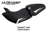 Funda Asiento Ducati Multistrada V2 2021-2024 Tappezzeria Italia TPZ Ultragrip en Blanco