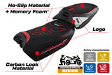 Funda de asiento calefactable Tappezzeria Italia TPZ Comfort para Ducati Multistrada V4 Pikes Peak 2022-2025 en blanco