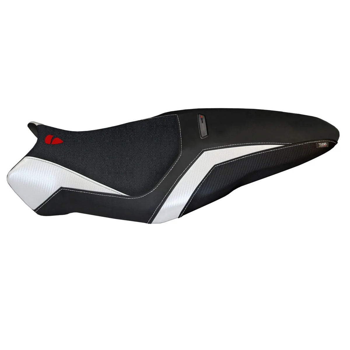 Ducati Monster 1200R 2016-2019 Seat Cover TPZ Italia UltraGrip White Black
