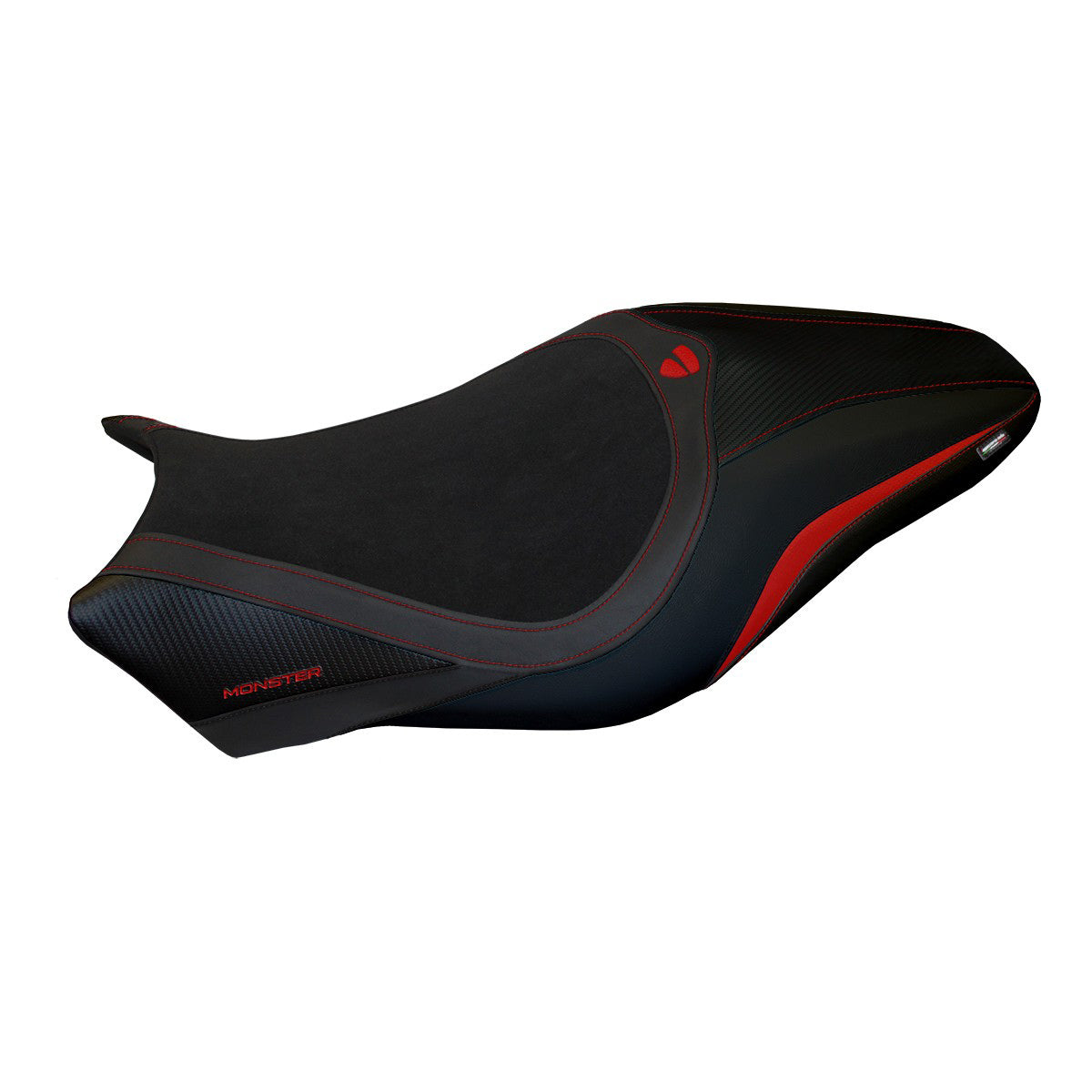 Ducati Monster 821 1200 2014-2016 Seat Cover TPZ Italia Velvet Black