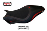 Ducati Monster 821 1200 2014-2016 Seat Cover TPZ Italia Velvet Black