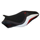 Ducati Monster 821 1200 2017-2020 Seat Cover TPZ Italia Velvet  White Black