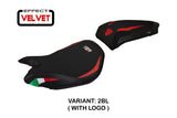 Ducati Panigale 1199 2011-2015 Funda Asiento Tappezzeria Italia TPZ en Negro