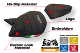 Ducati Panigale 1299 2015-2018 Seat Cover Tappezzeria Italia TPZ Ultragrip in Black