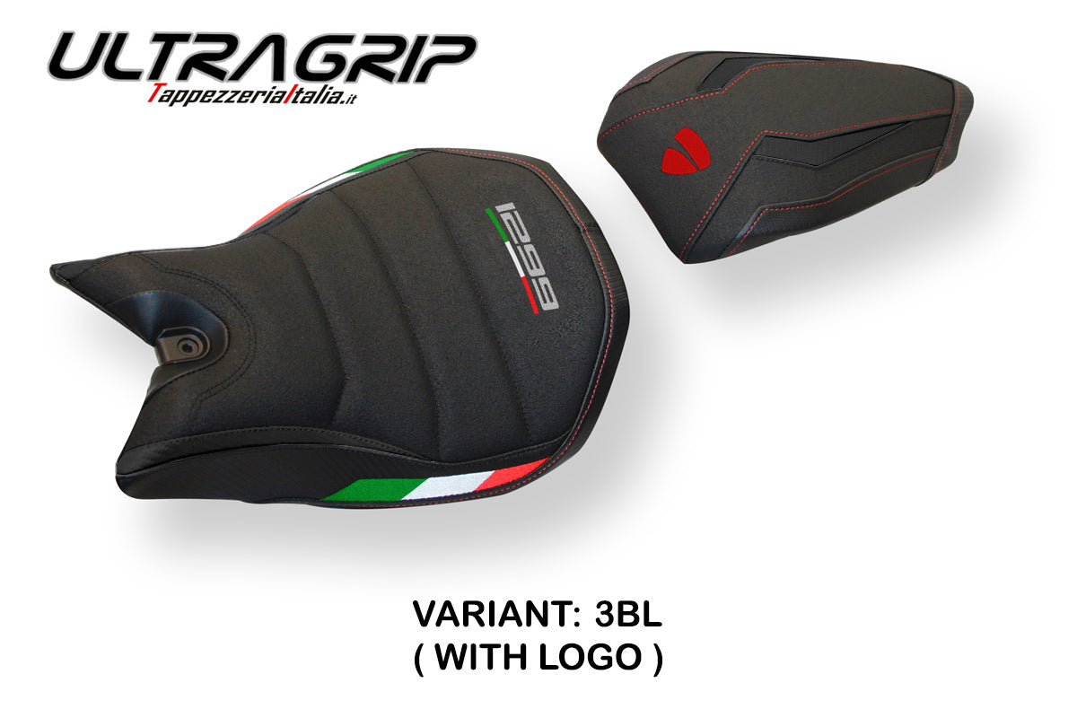 Ducati Panigale 1299 2015-2018 Seat Cover Tappezzeria Italia TPZ Ultragrip in Black