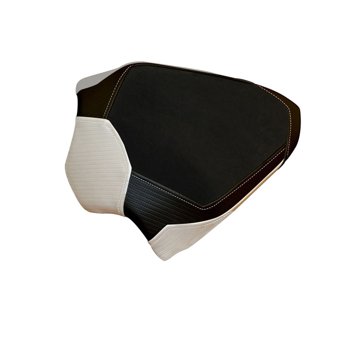 Ducati Panigale V4 Passenger 2018-2024 Seat Cover Tappezzeria Italia TPZ in White and Black