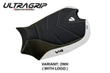 Ducati Panigale V4 2018-2024 Seat Cover TPZ Italia Grip White