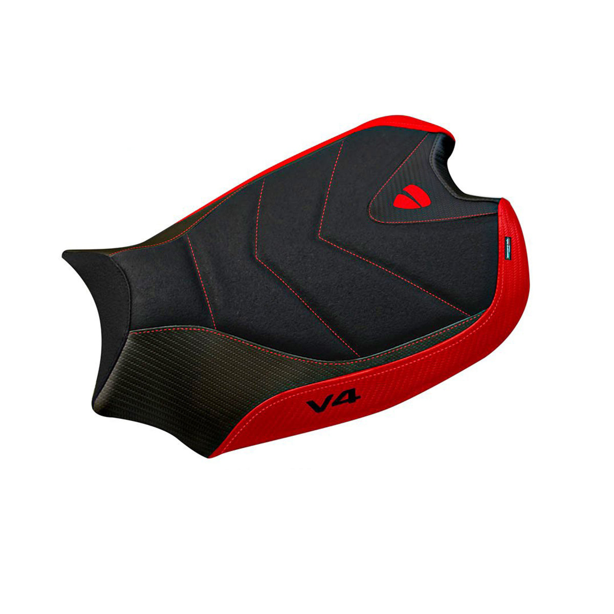 Ducati Panigale V4 2018-2024 Seat Cover TPZ Italia UltraGrip Red