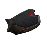 Ducati Panigale V4 2018-2024 Seat Cover TPZ Italia Grip Black
