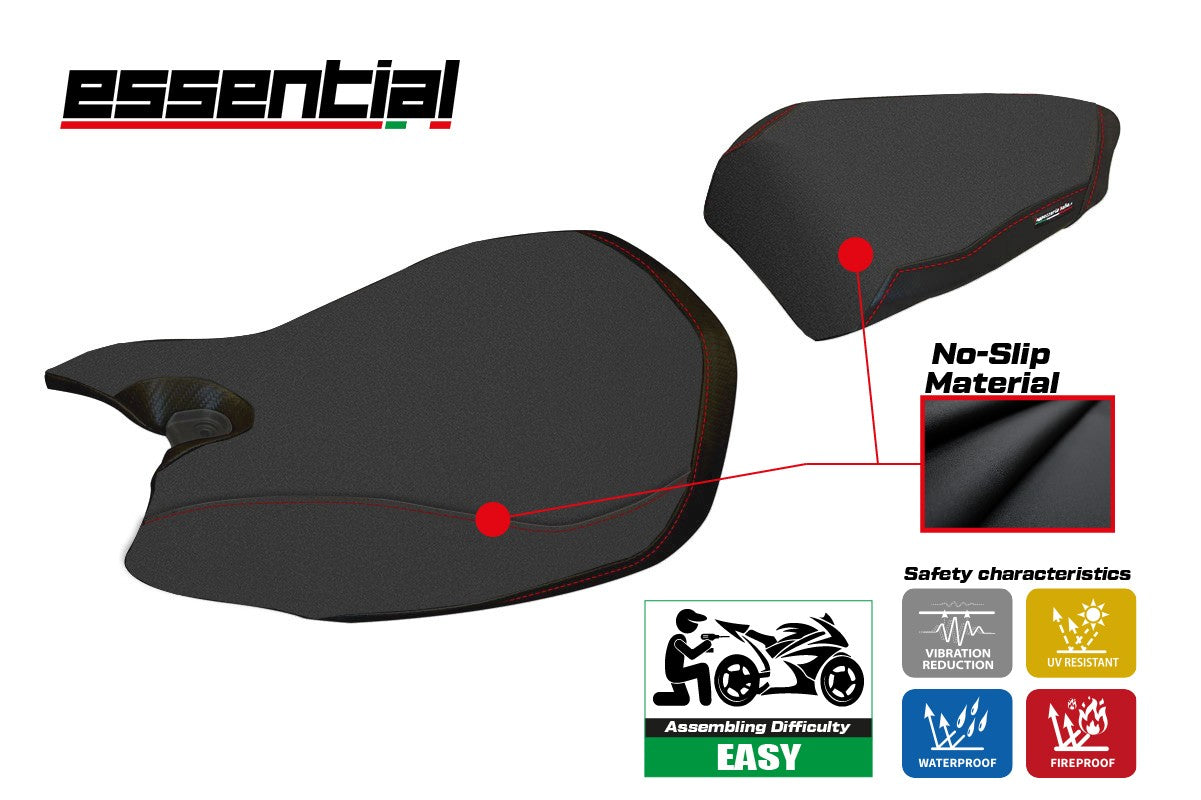 Ducati Panigale 959 2016-2018 Seat Cover TPZ Italia Essential Black
