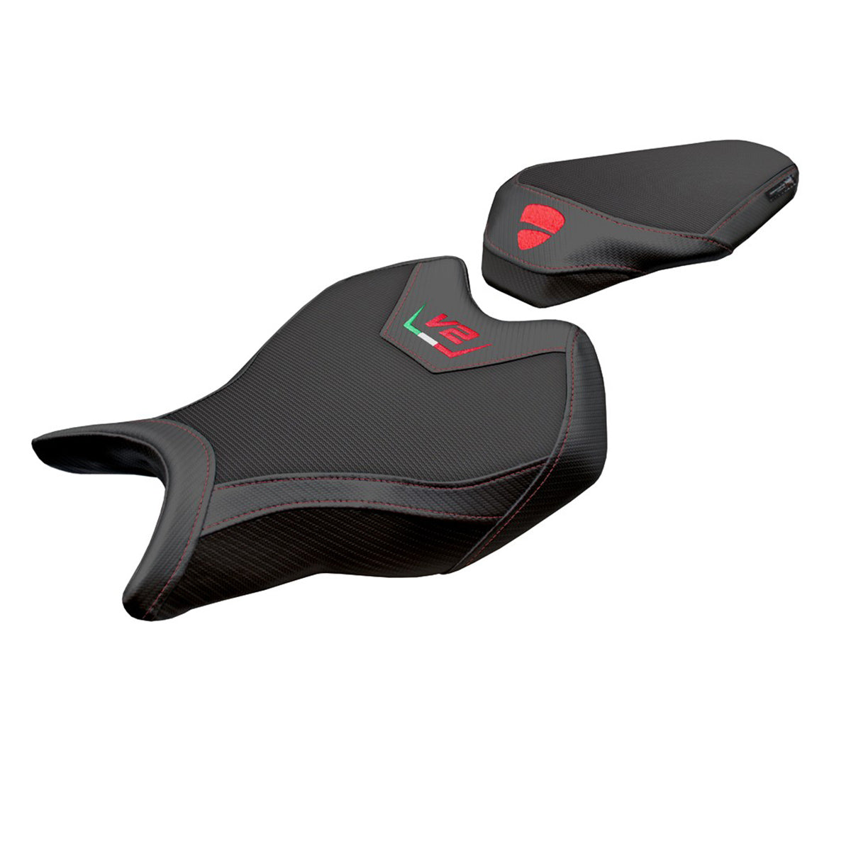 Ducati Panigale V2 2025 Seat Cover Tappezzeria Italia TPZ Comfort Black